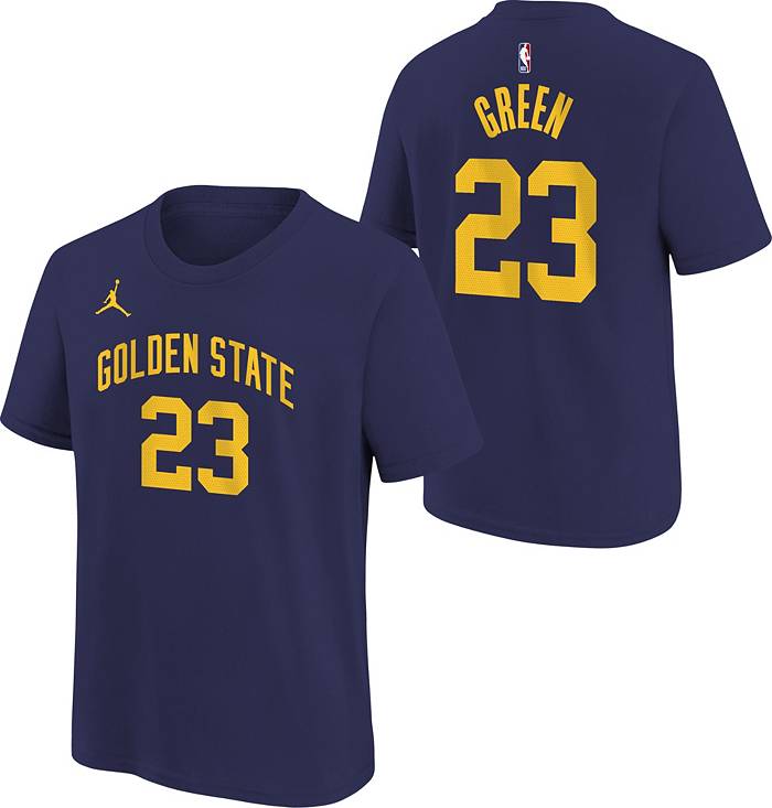 Golden State Warriors Courtside Statement Edition Men's Jordan NBA Max90 T- Shirt.
