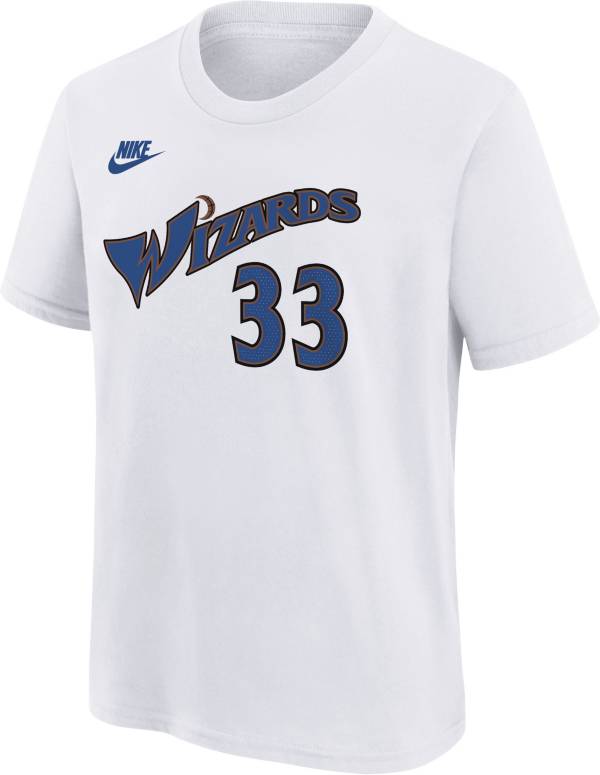 Nike Youth Hardwood Classic Washington Wizards Kyle Kuzma #33 White T-Shirt product image
