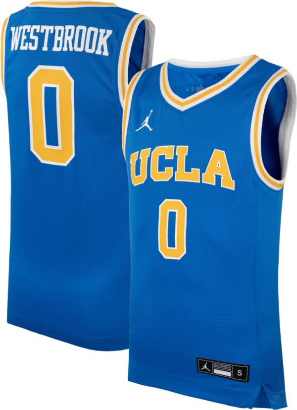 Jordan Youth UCLA Bruins Russell Westbrook 0 Light Blue Replica