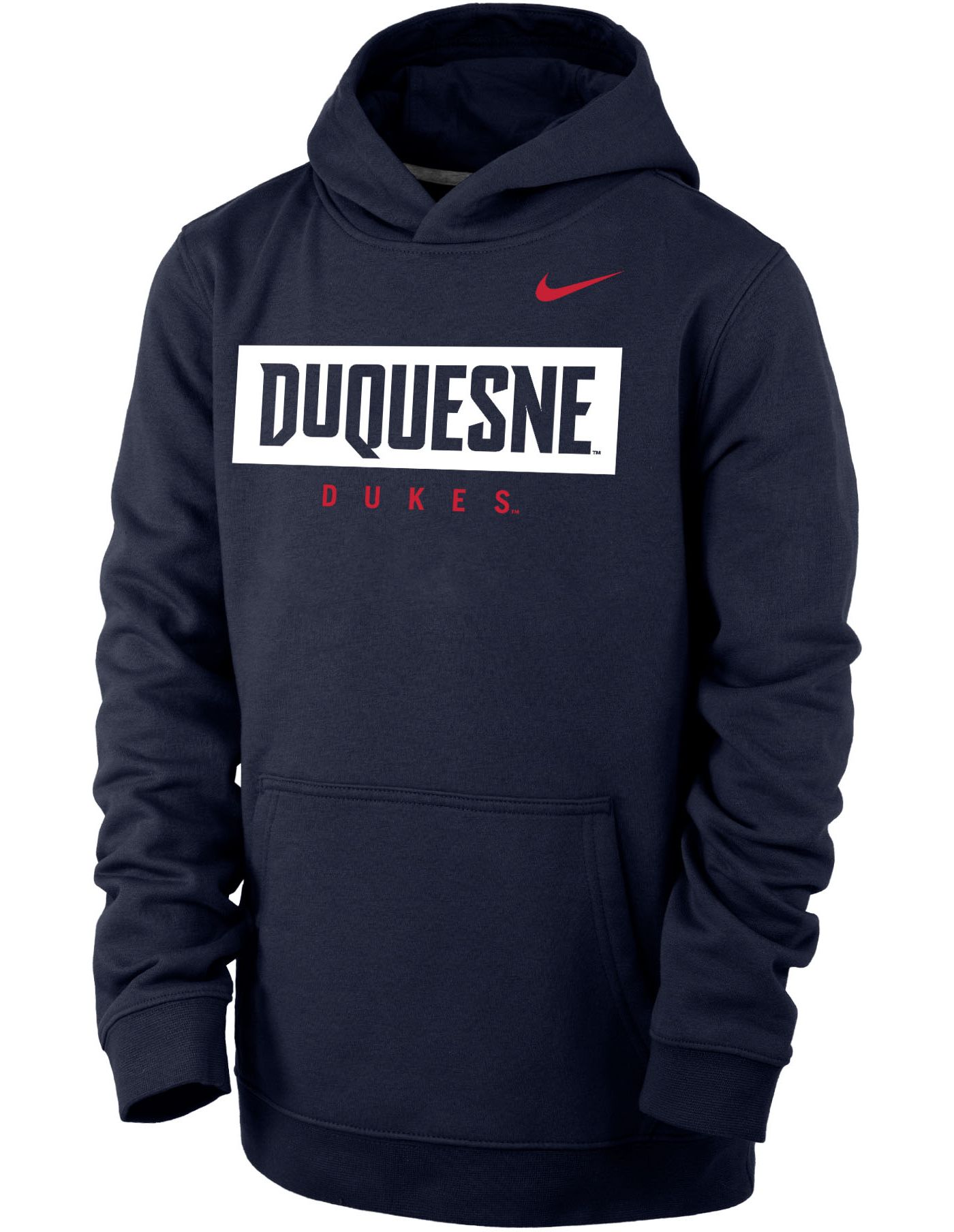 Nike Youth Duquesne Dukes Blue Club Fleece Pullover Hoodie Dick s Sporting Goods