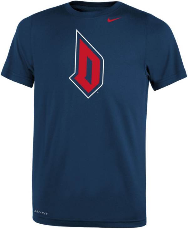 Nike Youth Duquesne Dukes Blue Dri-FIT Legend 2.0 T-Shirt product image