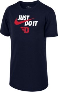 Nike Youth Dayton Flyers Blue Dri-FIT Legend Just Do It T-Shirt | Dick ...