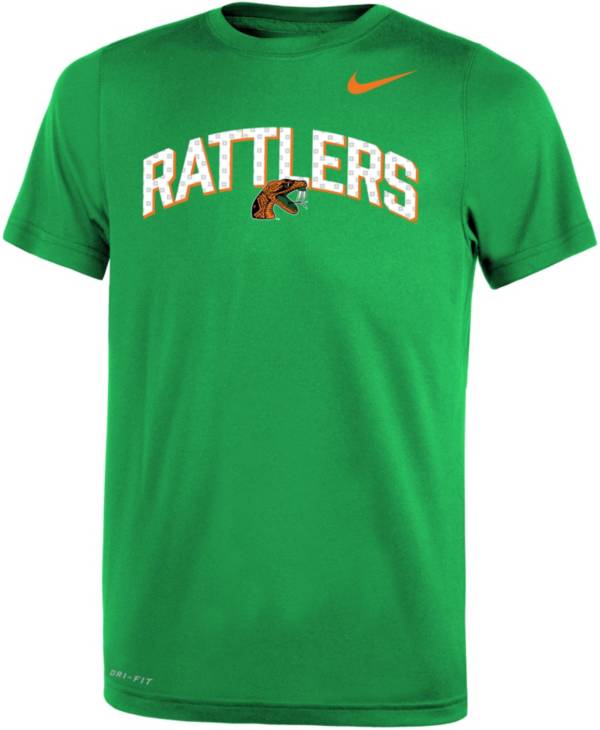 Nike x LeBron James Men's Florida A&M Rattlers #6 Green Replica