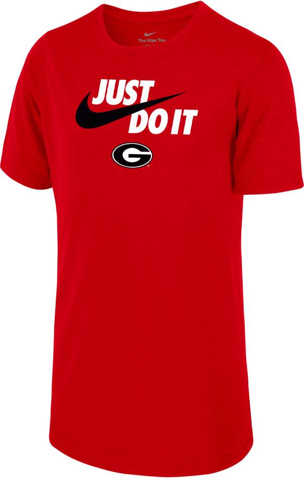 Nike Georgia Bulldogs Youth Untouchable Football Jersey - #1 - Red