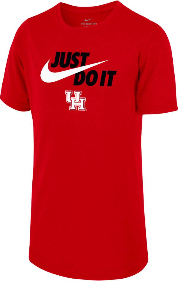 just do it nike shirt red