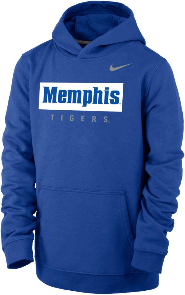 Nike Youth Memphis Tigers Blue Club Fleece Pullover Hoodie product image