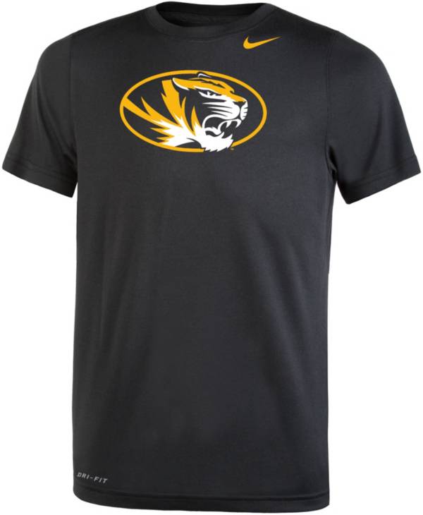 Nike Youth Missouri Tigers Black Dri-FIT Legend 2.0 T-Shirt product image