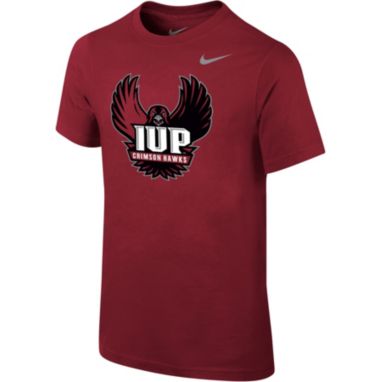sorry, Nike Youth IUP Crimson Hawks Crimson Cotton Logo T-Shirt is currently out of stock
