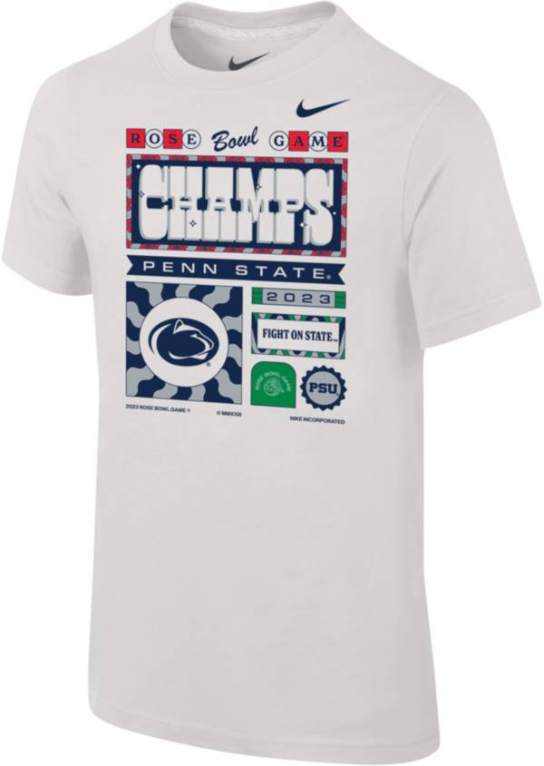 Nike Youth 2023 Rose Bowl Game Champions Penn State Nittany Lions Locker Room T-Shirt product image