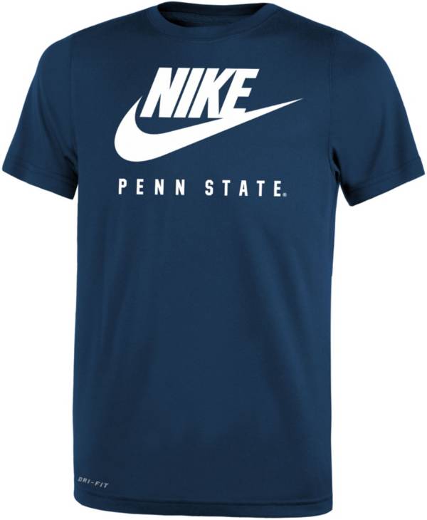Nike Youth Penn State Nittany Lions Blue Dri-FIT Legend Futura T-Shirt product image