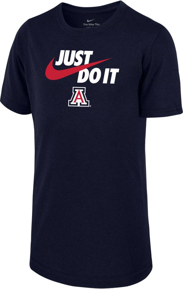 Nike Youth Arizona Wildcats Navy Dri-FIT Legend Just Do It T-Shirt product image