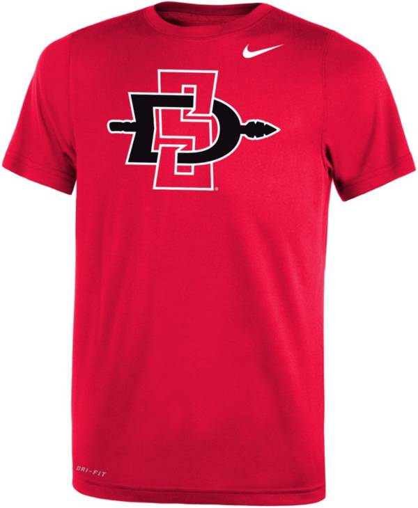 Nike Youth San Diego State Aztecs Scarlet Dri-FIT Legend 2.0 T-Shirt product image
