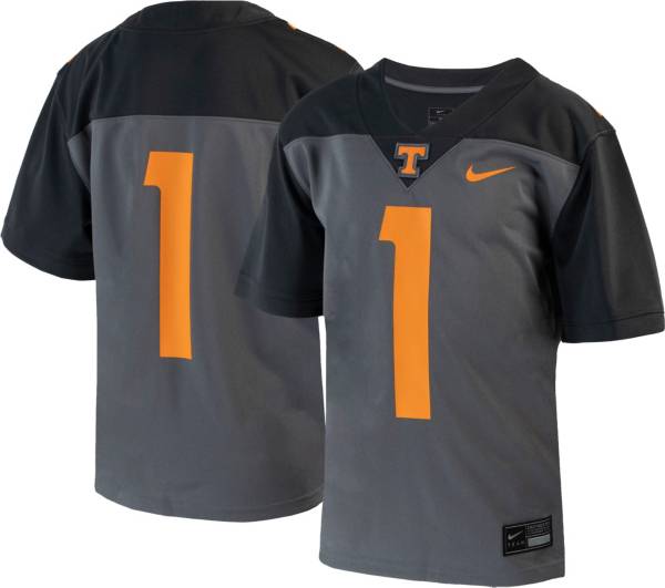 Nike Men's Tennessee Volunteers #1 Untouchable Game Football Jersey - Grey - M Each