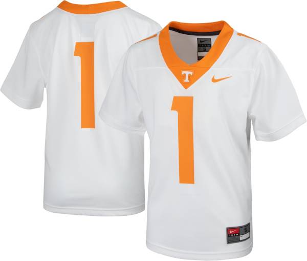 Youth Nike #16 White Tennessee Volunteers Team Replica Football Jersey