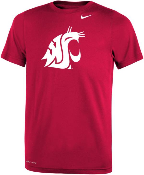 Nike Youth Washington State Cougars Crimson Dri-FIT Legend 2.0 T-Shirt product image