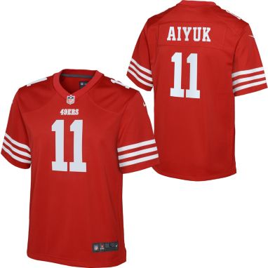 sorry, Nike Youth San Francisco 49ers Brandon Aiyuk #11 Red Game Jersey is currently out of stock