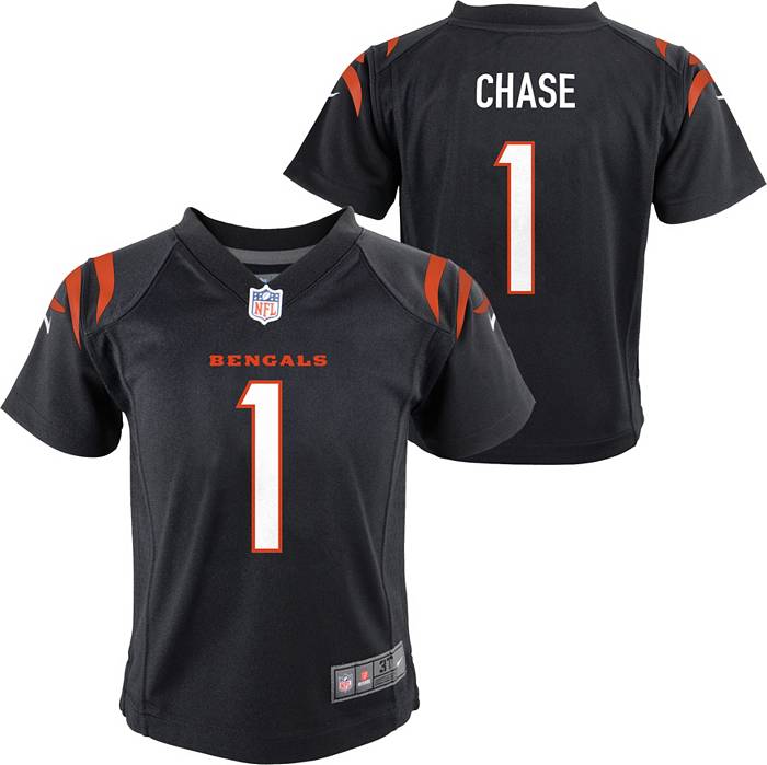 Youth Nike Ja'Marr Chase White Cincinnati Bengals Game Jersey