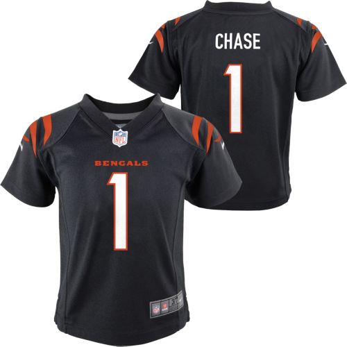 Nike Toddler Cincinnati Bengals Joe Burrow #9 Black Game Jersey