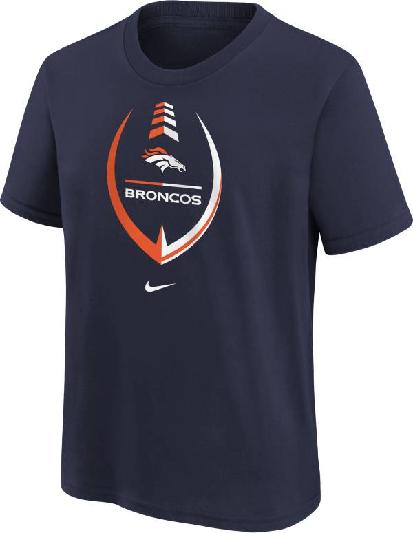 Nike Youth Denver Broncos Icon Navy T-Shirt product image