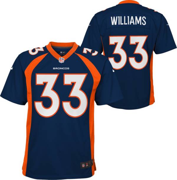 Nike Youth Carolina Denver Broncos Javonte Williams #33 Alternate Game Jersey product image