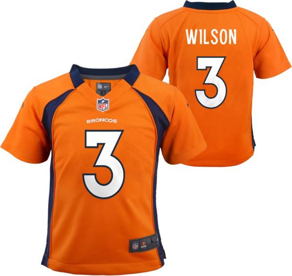 Nike Russell Wilson Denver Broncos Dri-fit Nfl Limited Football Jersey in  Orange for Men