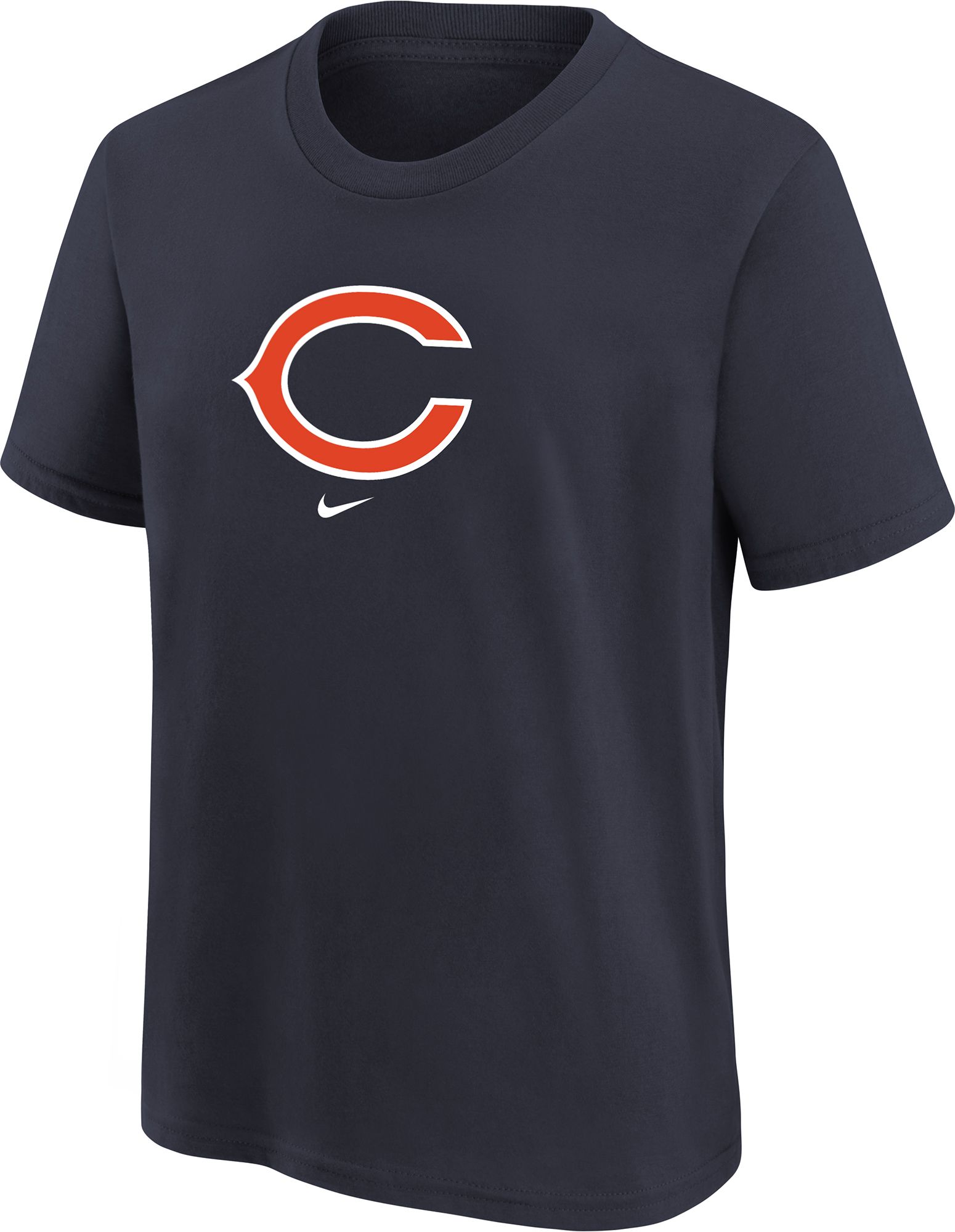 Nike Youth Chicago Bears Logo Navy Cotton T-Shirt product image