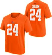 Nike Youth Cleveland Browns Nick Chubb #24 Orange T-Shirt