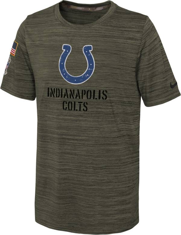 Nike Youth Indianapolos Colts Salute to Service Velocity T-Shirt product image