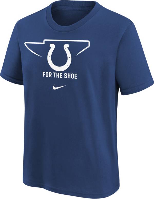 Nike Youth Indianapolis Colts Team Local Blue Cotton T-Shirt product image