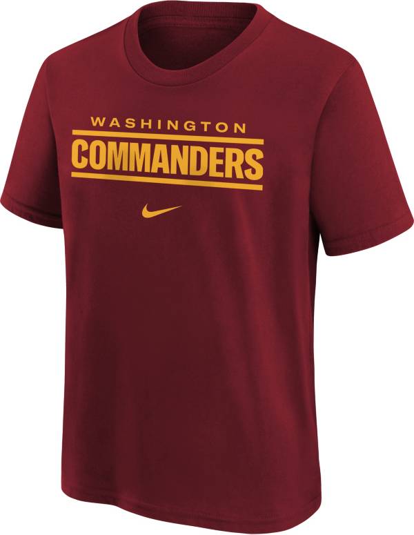 Nike Youth Washington Commanders Wordmark Red T-Shirt product image