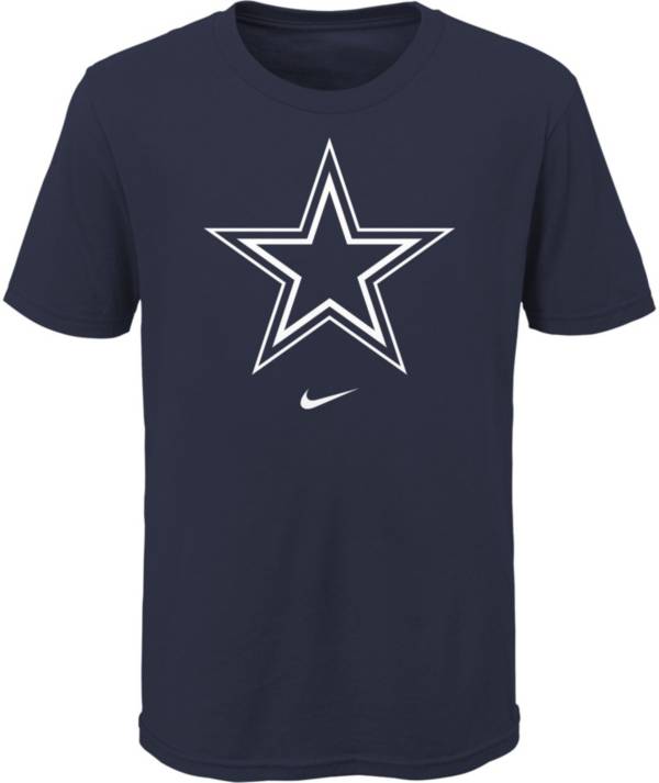 Nike Youth Dallas Cowboys Logo Navy T-Shirt product image