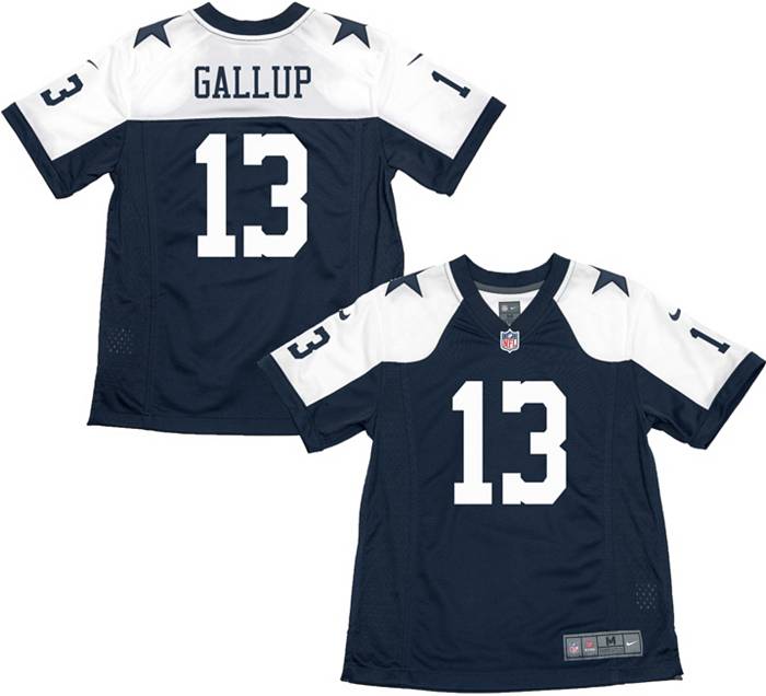 Nike Youth Dallas Cowboys Michael Gallup #13 Alternate Game Jersey