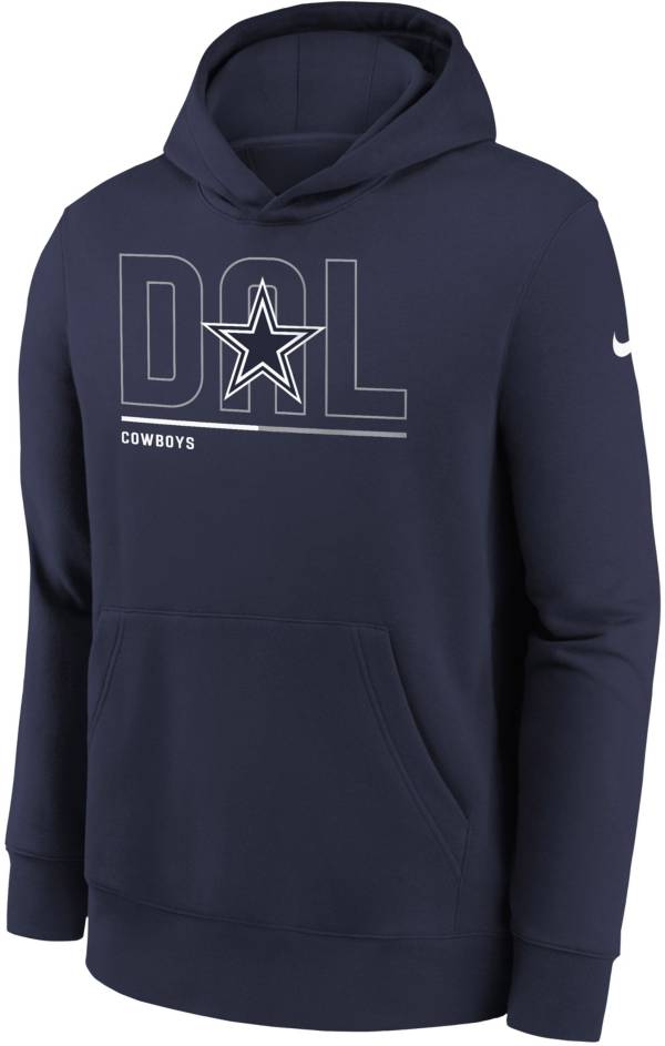 Nike Youth Dallas Cowboys City Code Navy Pullover Hoodie product image