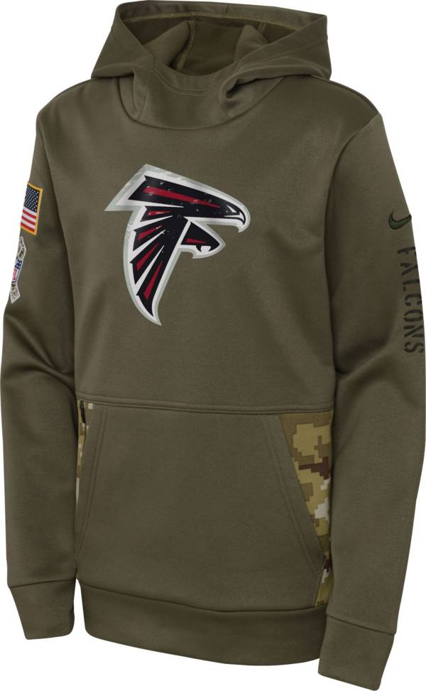 Nike Youth Atlanta Falcons Salute to Service Olive Pullover Hoodie product image