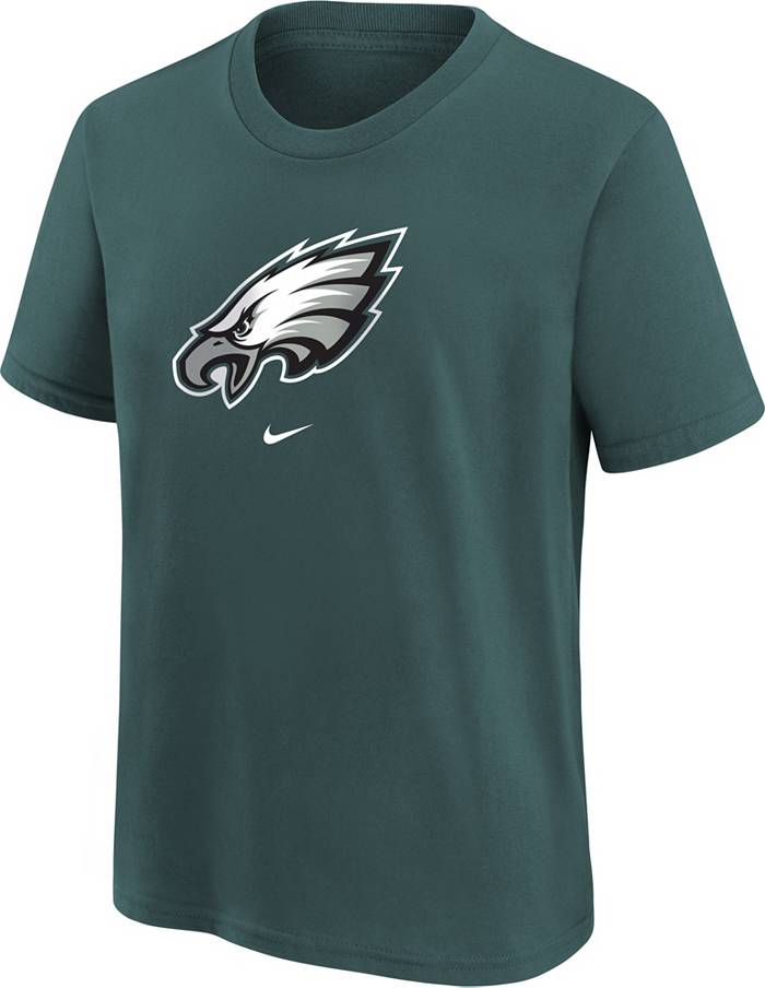 Nike Youth Philadelphia Eagles Logo Teal Cotton T-Shirt