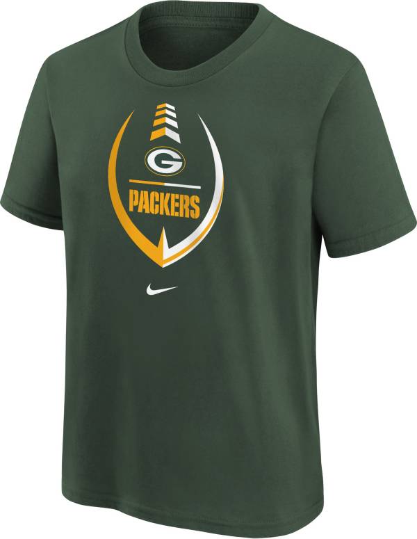 Nike Youth Green Bay Packers Icon Green T-Shirt product image
