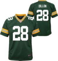 Nike Men's Green Bay Packers A.J. Dillon #28 Gold T-Shirt