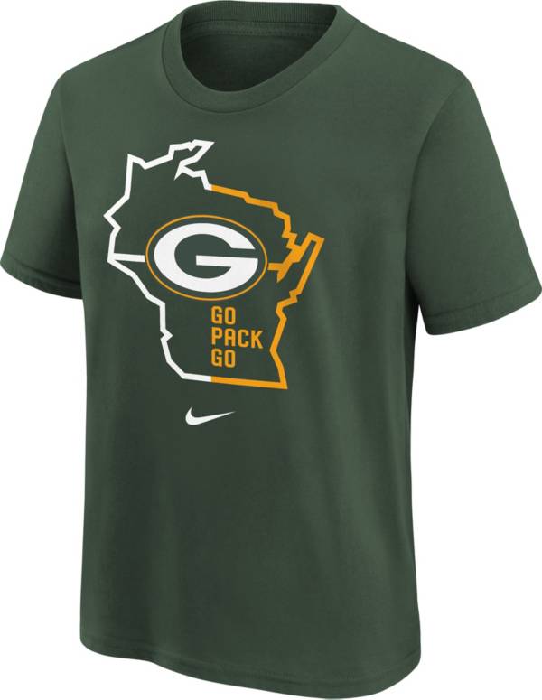 Nike Youth Green Bay Packers Team Local Green Cotton T-Shirt product image