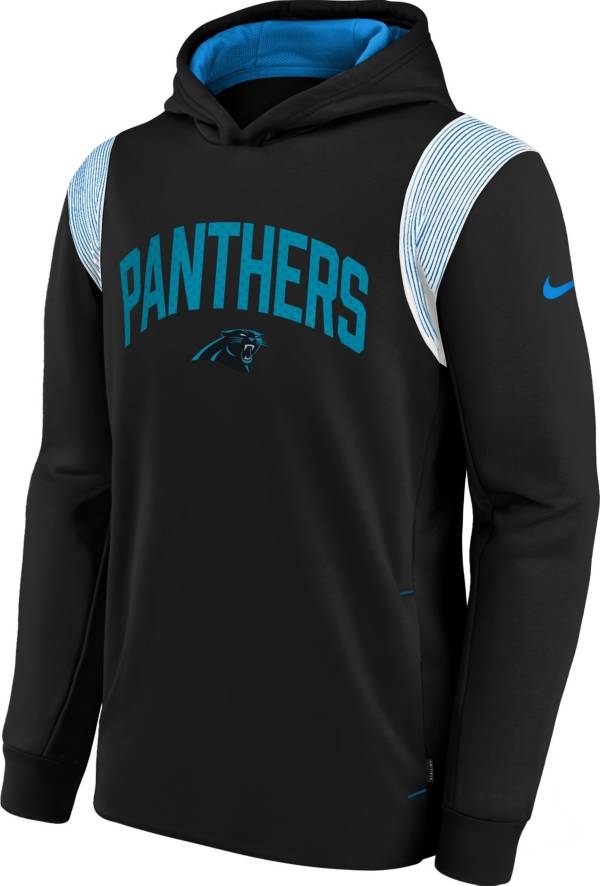 Nike Youth Carolina Panthers Sideline Therma-FIT Black Pullover Hoodie product image