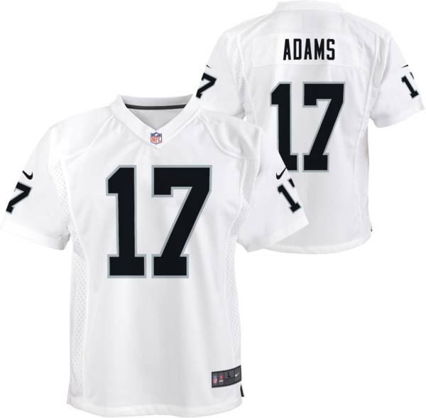 Nike Youth Las Vegas Raiders Davante Adams #17 White Game Jersey product image
