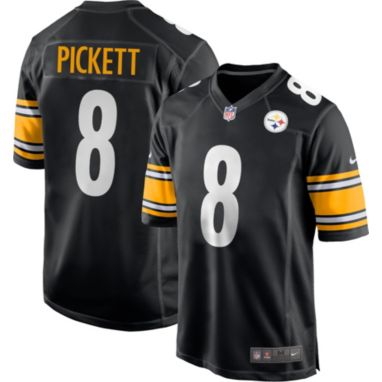 sorry, Nike Youth Pittsburgh Steelers Kenny Pickett #8 Black Game Jersey is currently out of stock