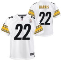 Nike Youth Pittsburgh Steelers Najee Harris #22 White Game Jersey
