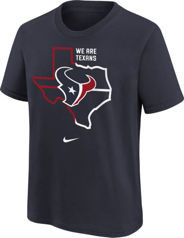 Nike Youth Houston Texans Team Local Navy Cotton T-Shirt product image