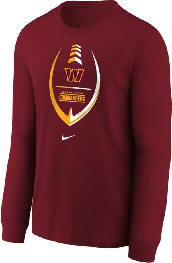 Nike Youth Washington Commanders Logo Red Cotton T-Shirt product image