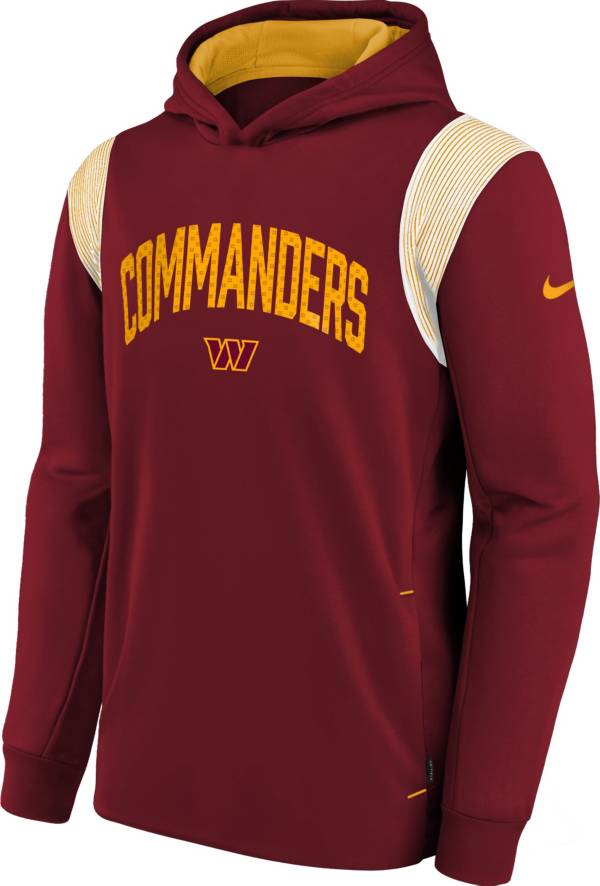 Nike Youth Washington Commanders Sideline Therma-FIT Team Color Pullover Hoodie product image