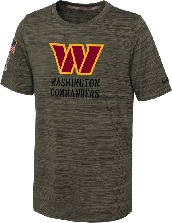 Nike Youth Washington Commanders Salute to Service Velocity T-Shirt product image