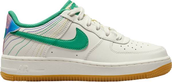 Nike air force 1 lv8 outlet 2 white/grey grade school boys' shoe