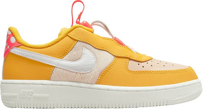 Nike Air Force 1 Low White Orange shoes 