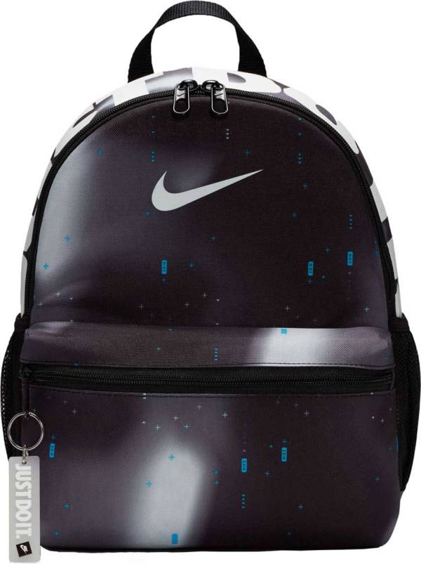 Nike Brasilia JDI Mini Backpack - Black/White