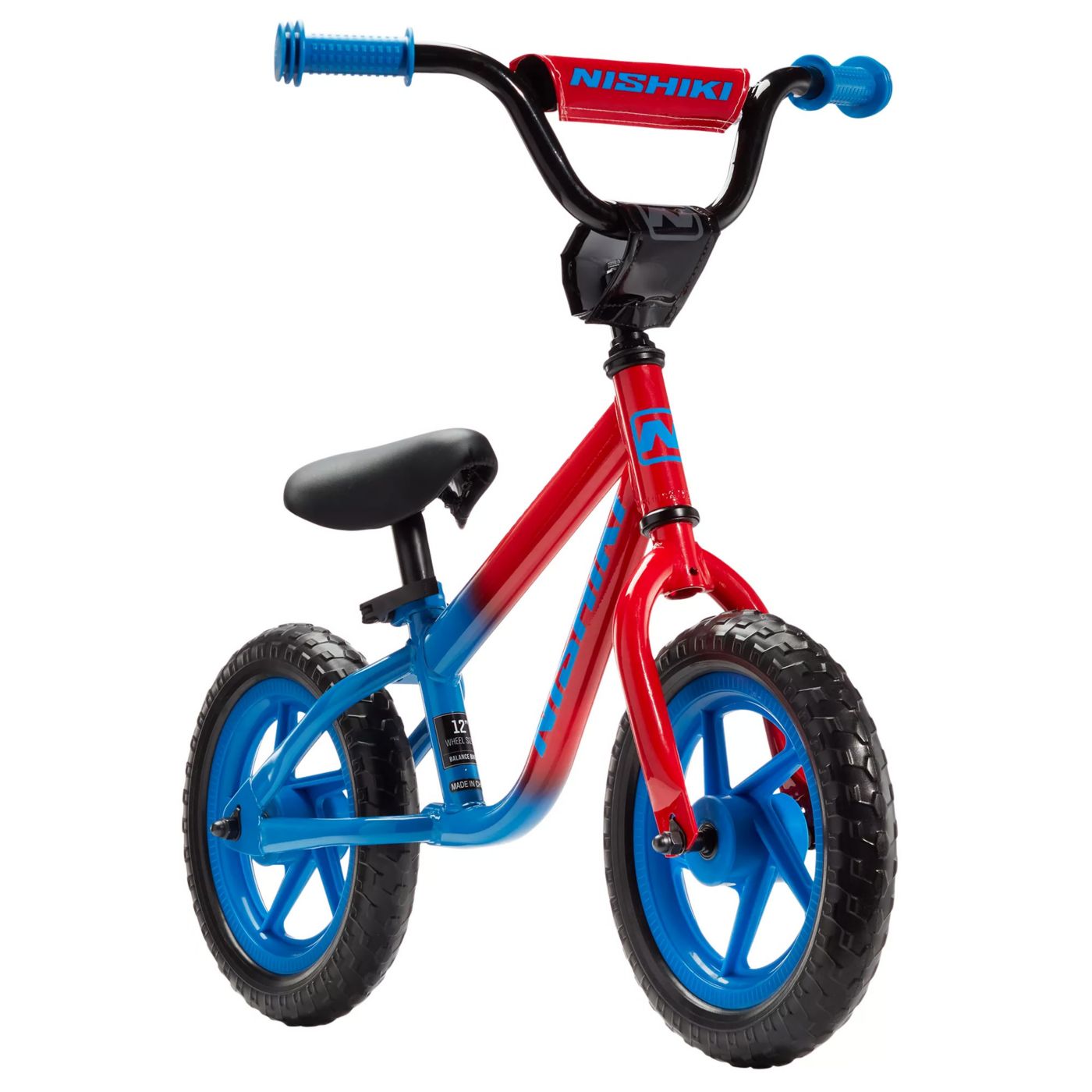 Nishiki Boys Granada 12 Balance Bike 12 Boys Red Blue 2 Bikes Youth Bikes Toddler Bikes Boys Toddler Bikes